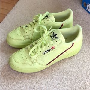 Lightly used adidas continentals